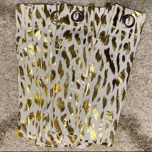 Gold & Cream Curtains